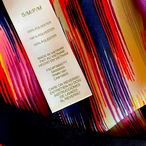 Multicoloured tunic top - Picture 5 of 5